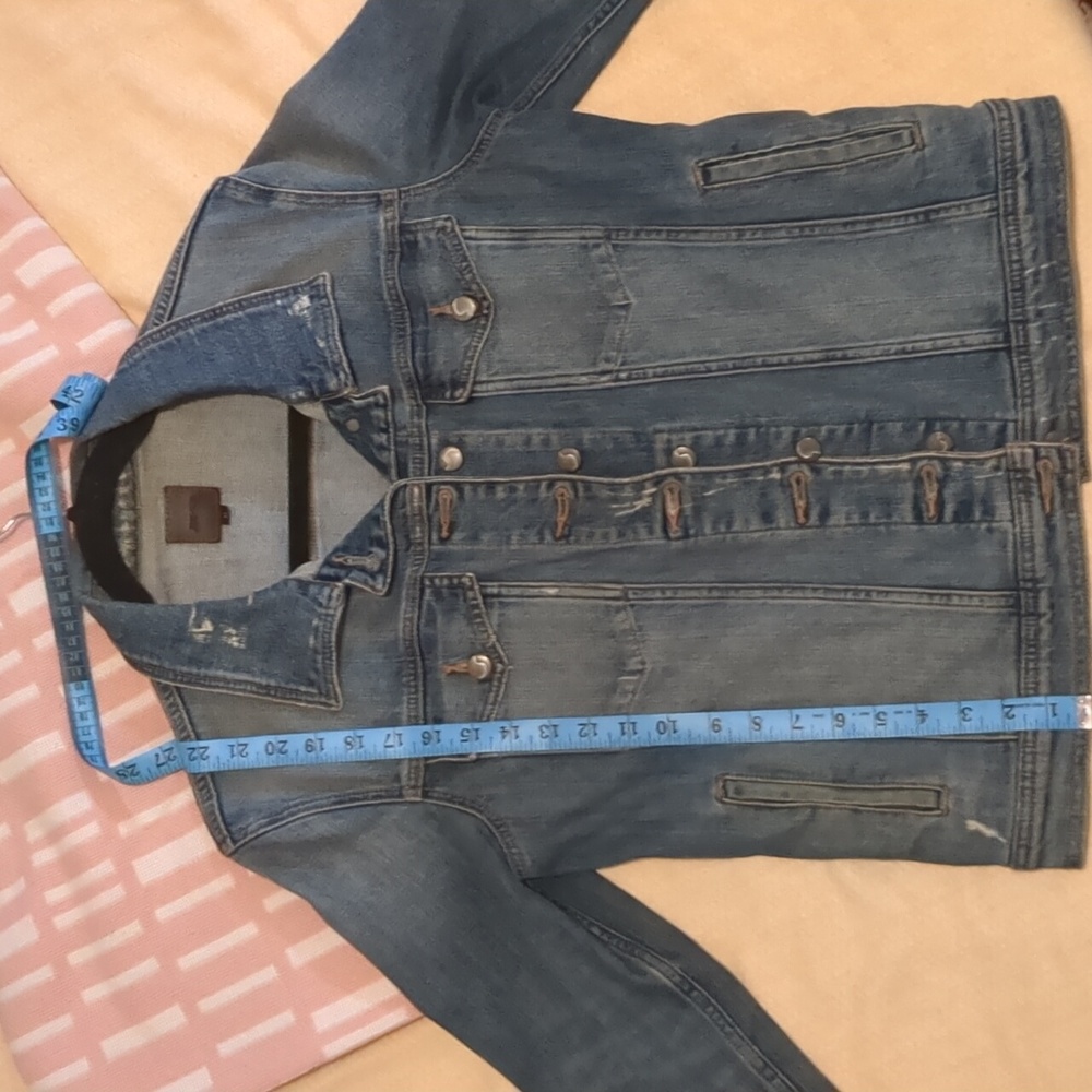 Distressed Denim Jacket